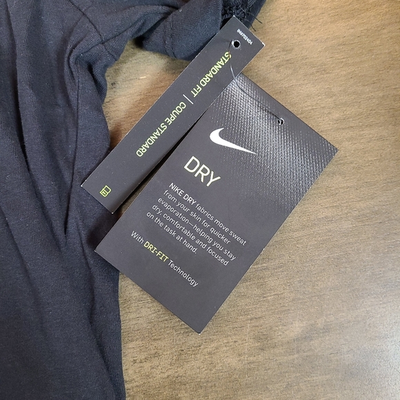 Nike Dri Fit T- Shirt Shut Up And Hoop - Black XL - Picture 4 of 6